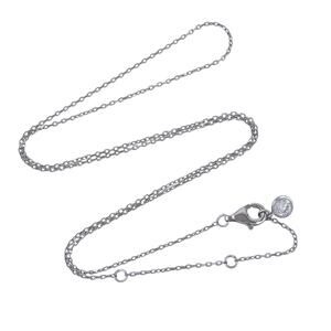 Vintage Cable Link Chain | Sterling Silver 925 16", 17", 18"